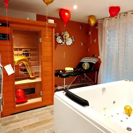 Villa L'envolee Maison Privative Avec Balneo 2 Places Et Sauna
